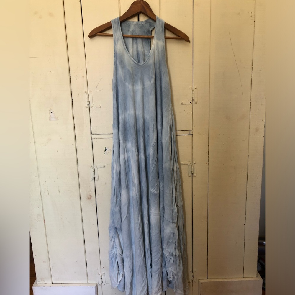 Vintage layered dress - Soussan Designs- tie dye